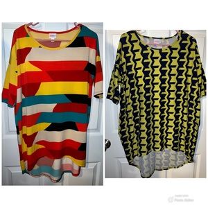 Set of 2 LuLaRoe Irmas